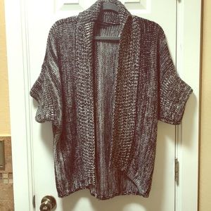 BCBG MacAzria Short Sleeve Cardigan Sweater